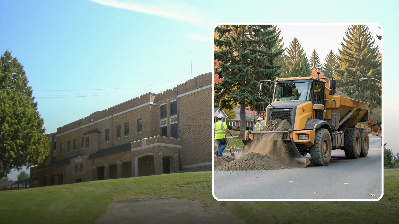 Dump Truck Hauling in Maple Valley, King County, WA - Material hauling for aggregate, spoils, and debris to and from municipal job sites.