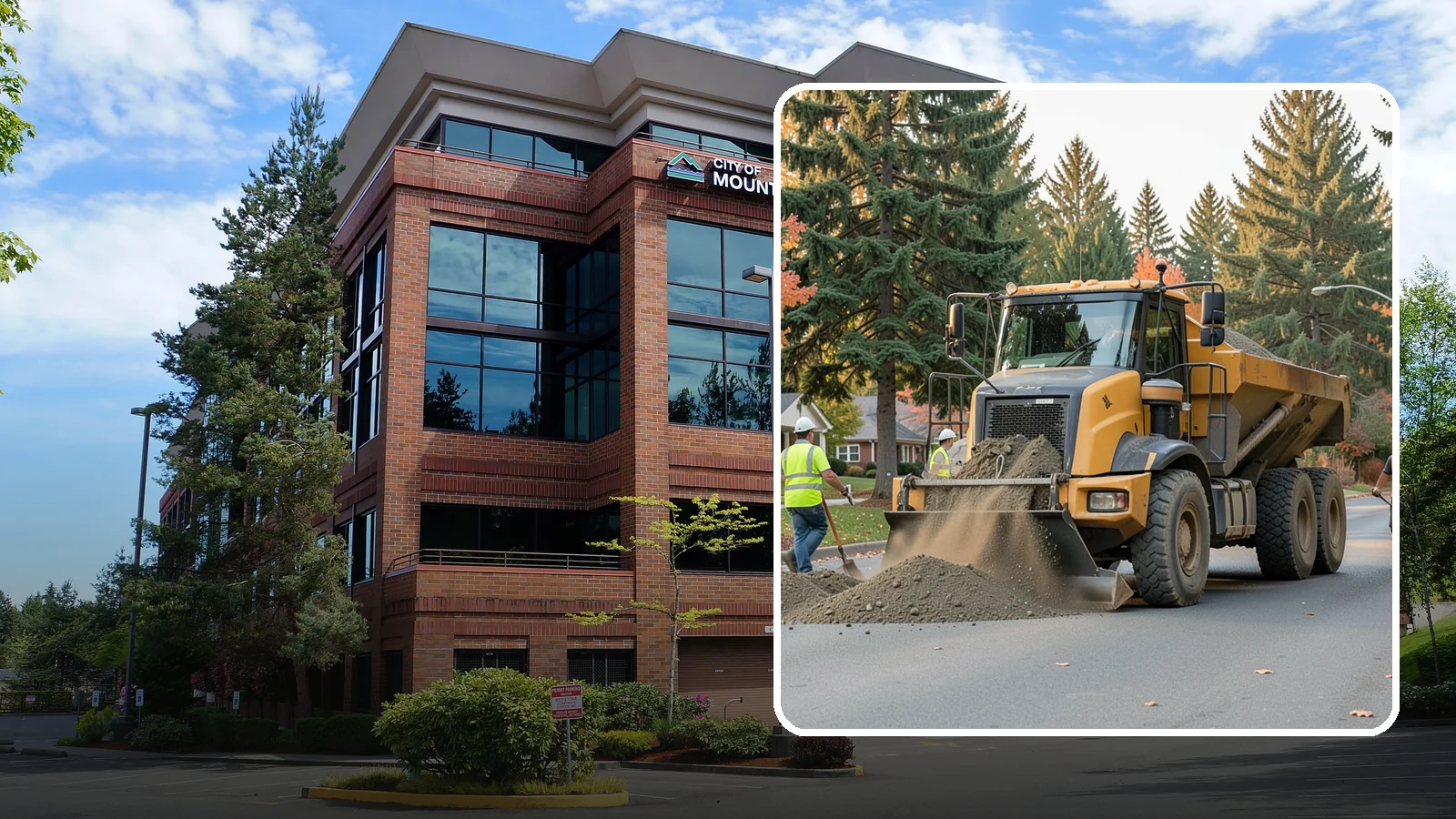 Dump Truck Hauling in Mountlake Terrace, Snohomish County, WA - Material hauling for aggregate, spoils, and debris to and from municipal job sites.