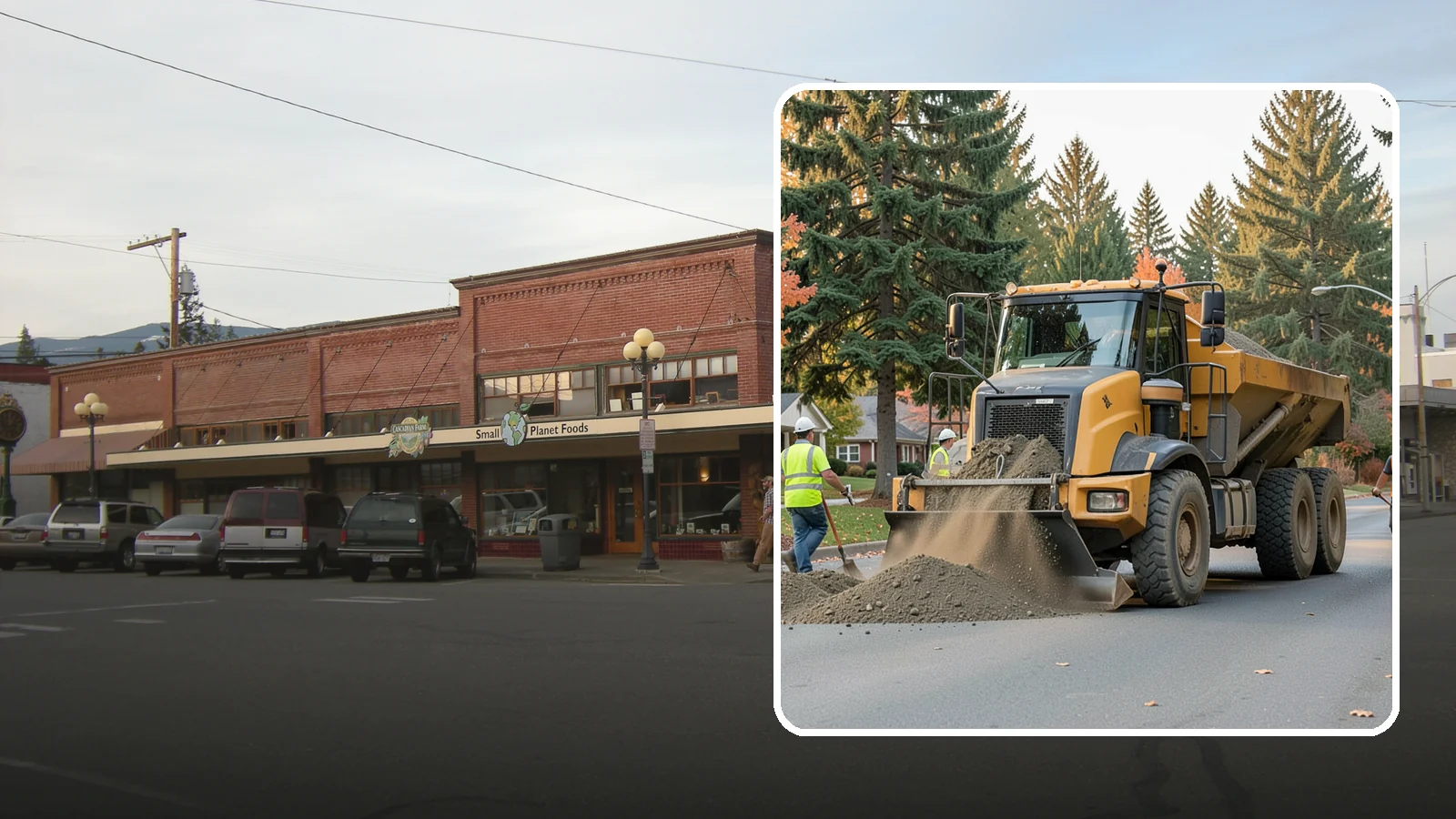 Dump Truck Hauling in Sedro-Woolley, Skagit County, WA - Material hauling for aggregate, spoils, and debris to and from municipal job sites.