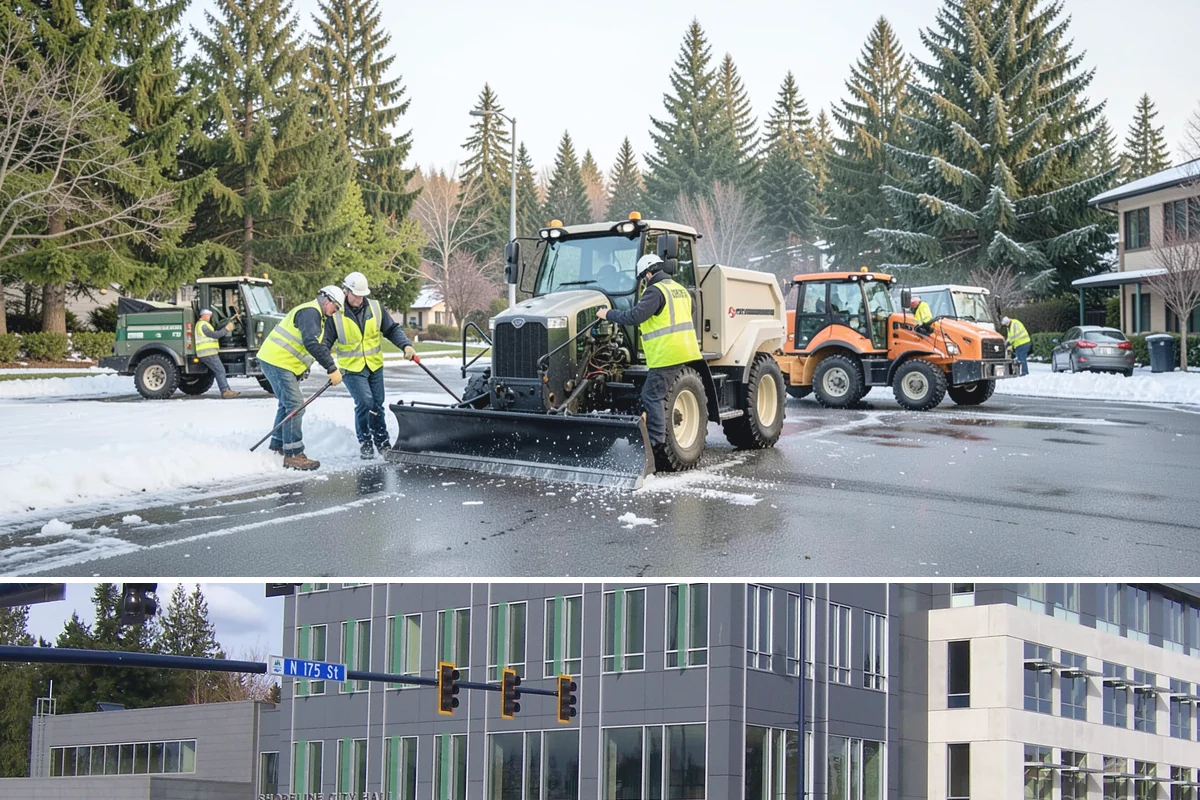 Dump Truck Hauling in Shoreline, King County, WA - Hauling for paving and grading concentrates in the drier construction months.