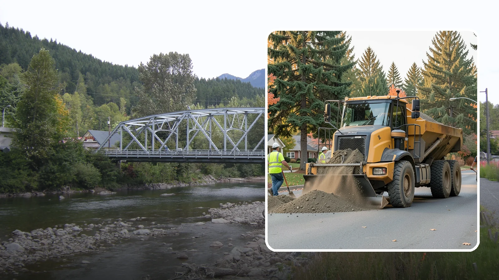 Dump Truck Hauling in Skykomish, King County, WA - Material hauling for aggregate, spoils, and debris to and from municipal job sites.