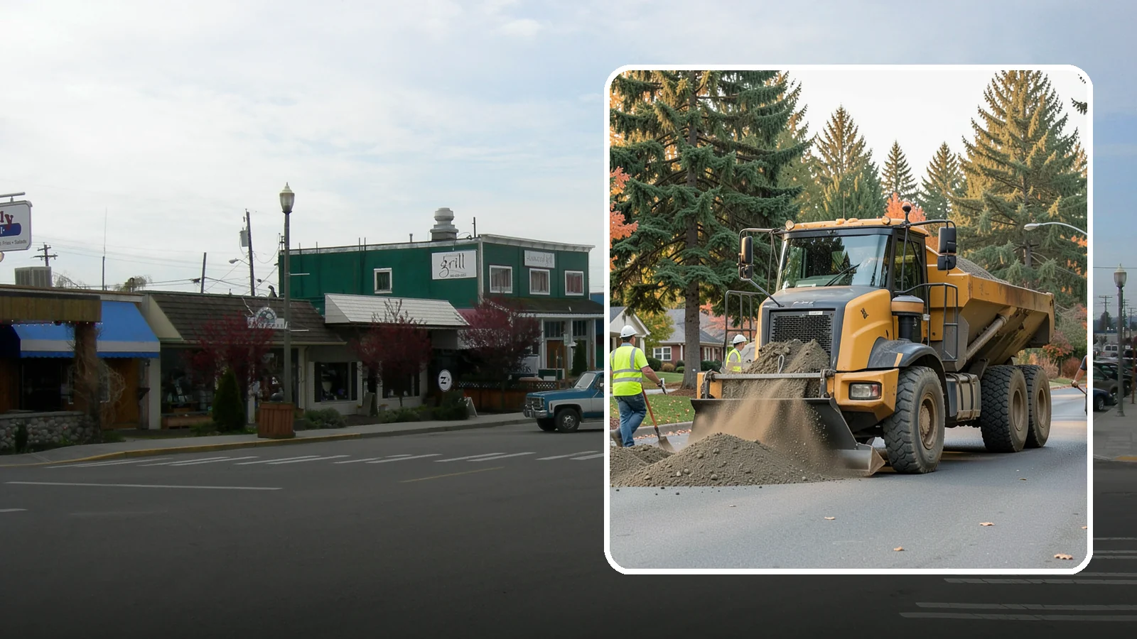 Dump Truck Hauling in Stanwood, Snohomish County, WA - Material hauling for aggregate, spoils, and debris to and from municipal job sites.