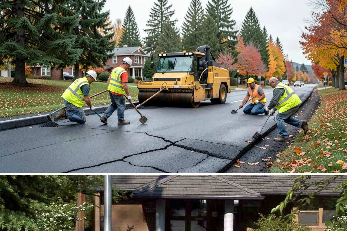Dump Truck Hauling in Yarrow Point, King County, WA - Hauling for paving and grading concentrates in the drier construction months.