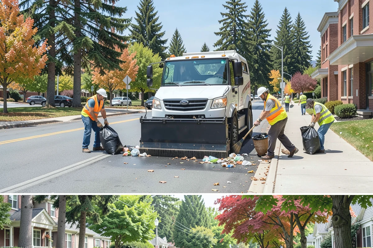 Dumpster Pad Cleaning in Beaux Arts Village, King County, WA - Dumpster-pad cleaning benefits from increased frequency in warm summer months when odor and pest activity peak, but is valuable...