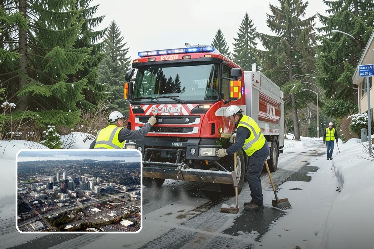 Dumpster Pad Cleaning in Bellevue, King County, WA - Controls odor and deters pests at refuse enclosures