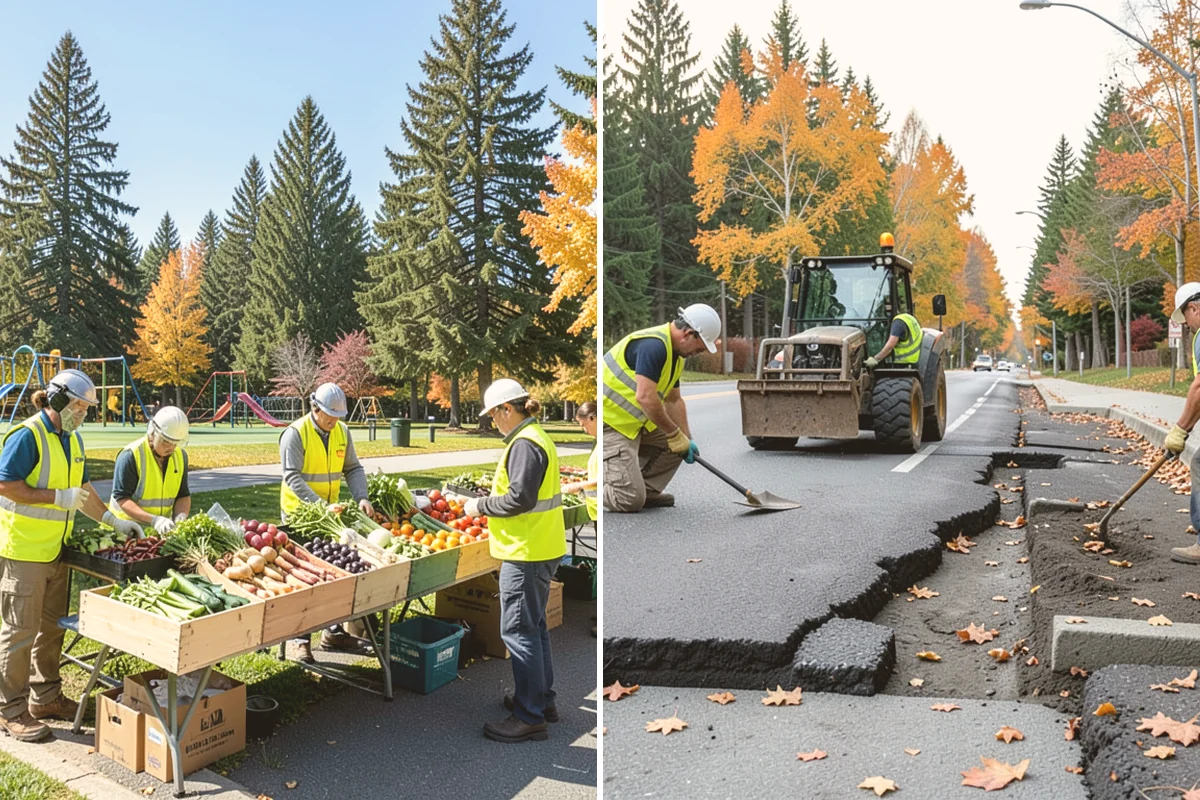 Dumpster Pad Cleaning in Bellevue, King County, WA - Coordinate timing around collection and enclosure access
