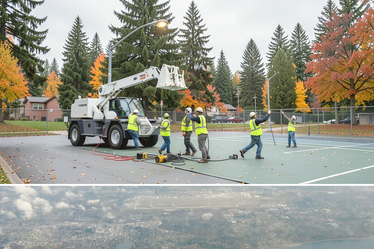 Dumpster Pad Cleaning in Burien, King County, WA - Dumpster-pad cleaning benefits from increased frequency in warm summer months when odor and pest activity peak, but is valuable...