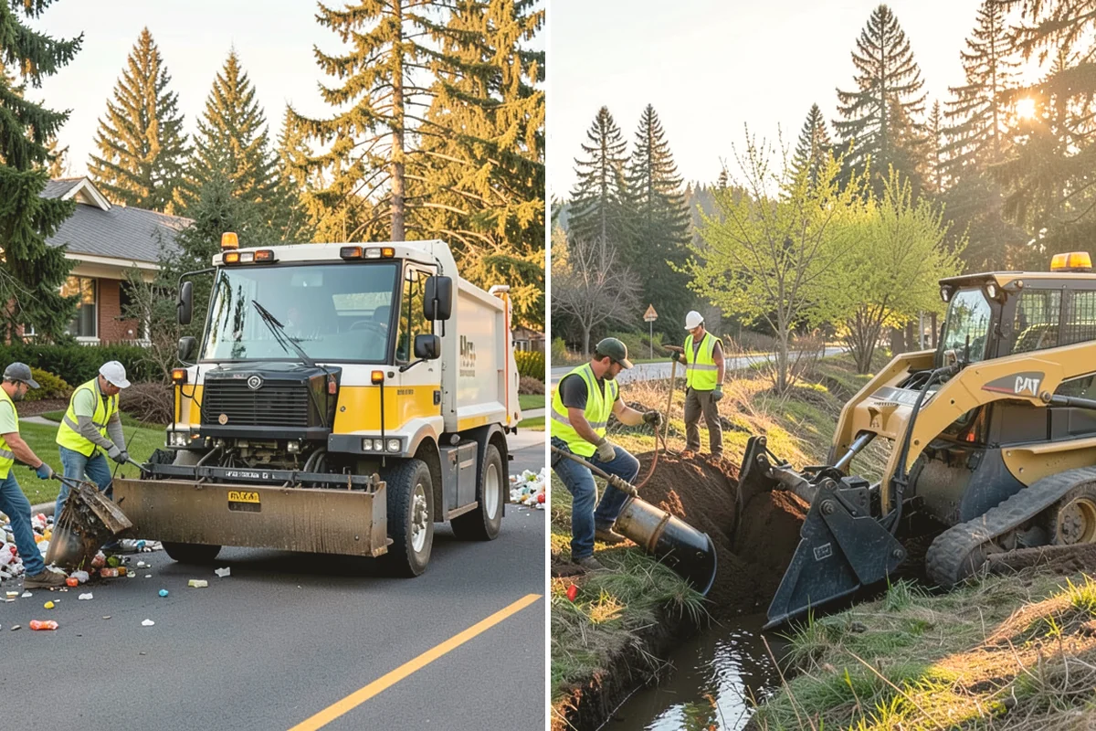Dumpster Pad Cleaning in Carnation, King County, WA - Coordinate timing around collection and enclosure access