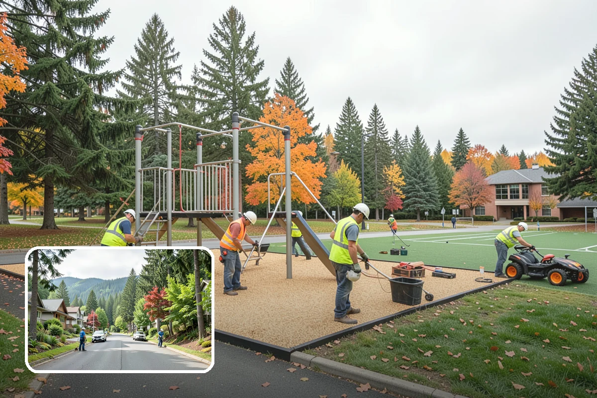 Dumpster Pad Cleaning in Darrington, Snohomish County, WA - Controls odor and deters pests at refuse enclosures