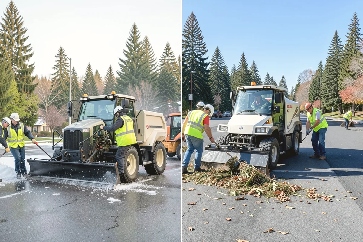 Dumpster Pad Cleaning in Duvall, King County, WA - Coordinate timing around collection and enclosure access