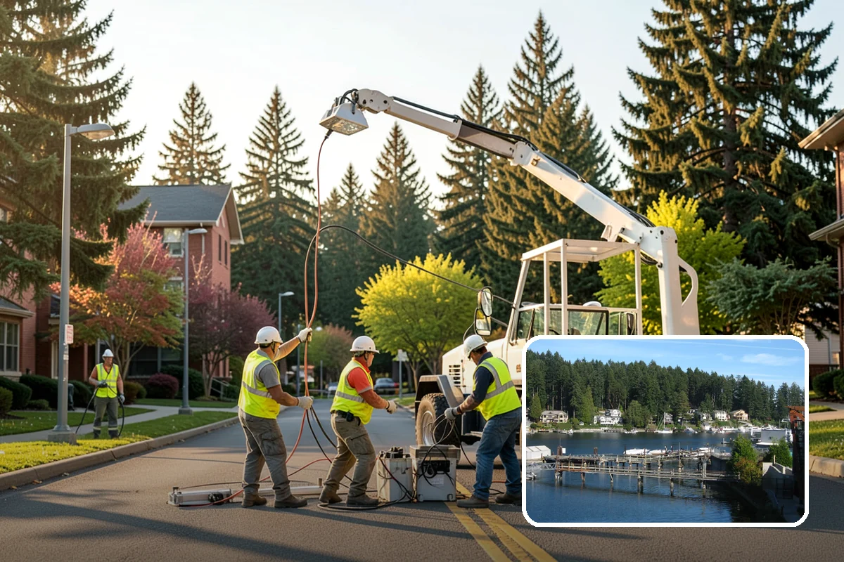 Dumpster Pad Cleaning in Gig Harbor, Pierce County, WA - Controls odor and deters pests at refuse enclosures