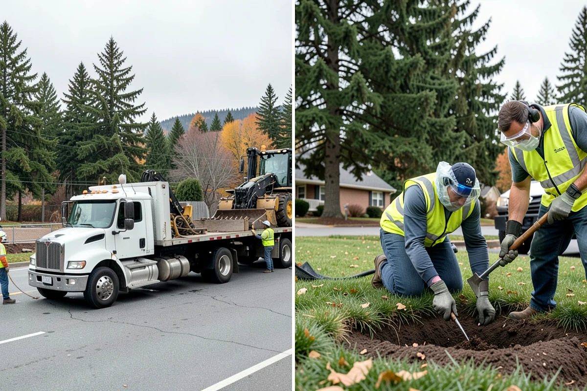 Dumpster Pad Cleaning in Gig Harbor, Pierce County, WA - Coordinate timing around collection and enclosure access