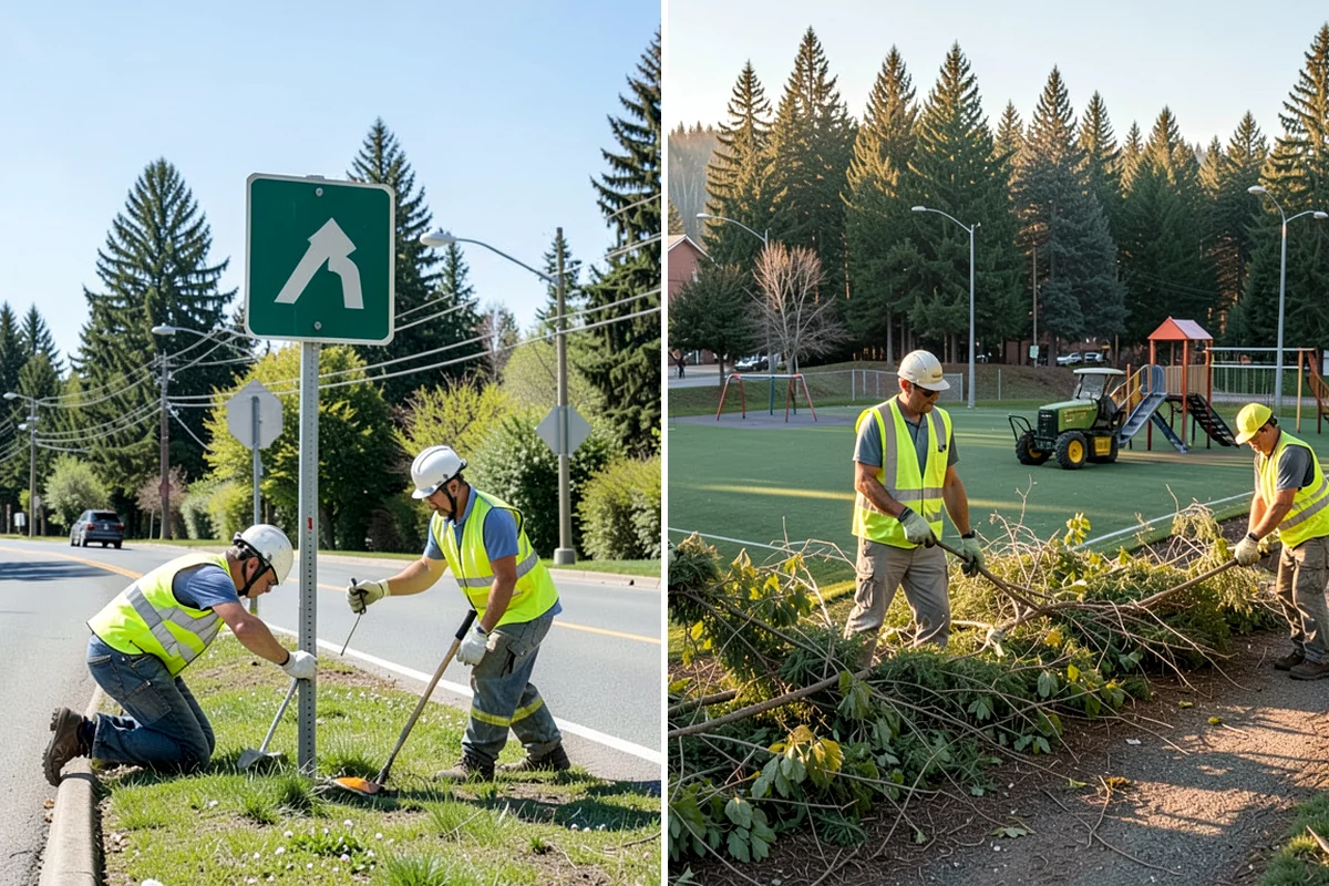 Dumpster Pad Cleaning in Hunts Point, King County, WA - Coordinate timing around collection and enclosure access