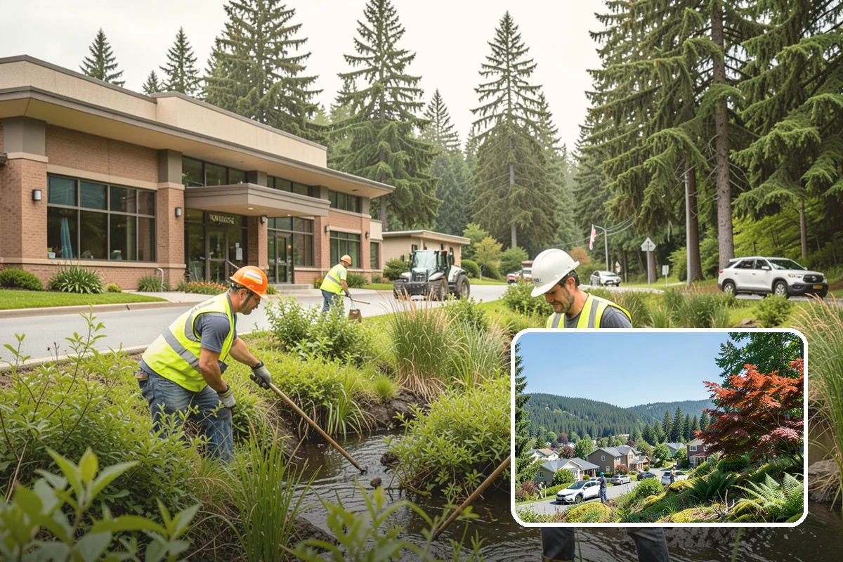 Dumpster Pad Cleaning in Index, Snohomish County, WA - Controls odor and deters pests at refuse enclosures