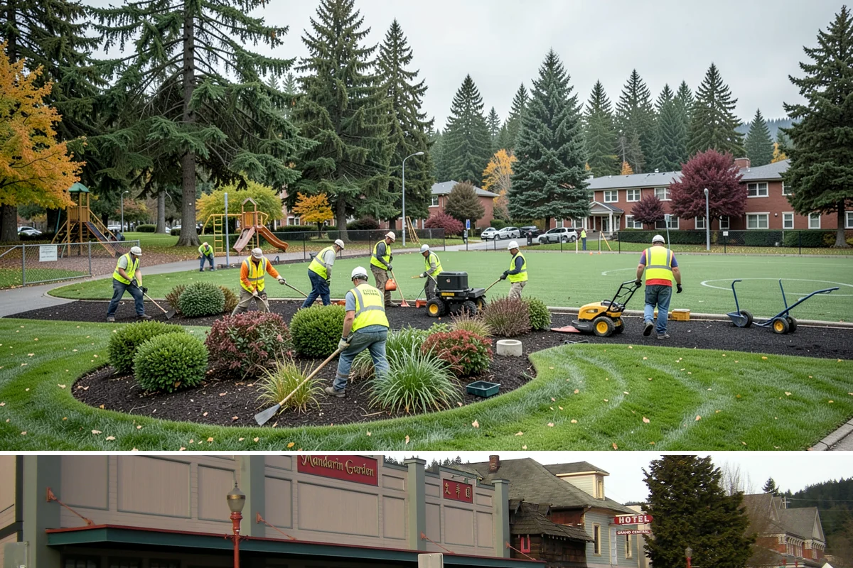 Dumpster Pad Cleaning in Issaquah, King County, WA - Dumpster-pad cleaning benefits from increased frequency in warm summer months when odor and pest activity peak, but is valuable...