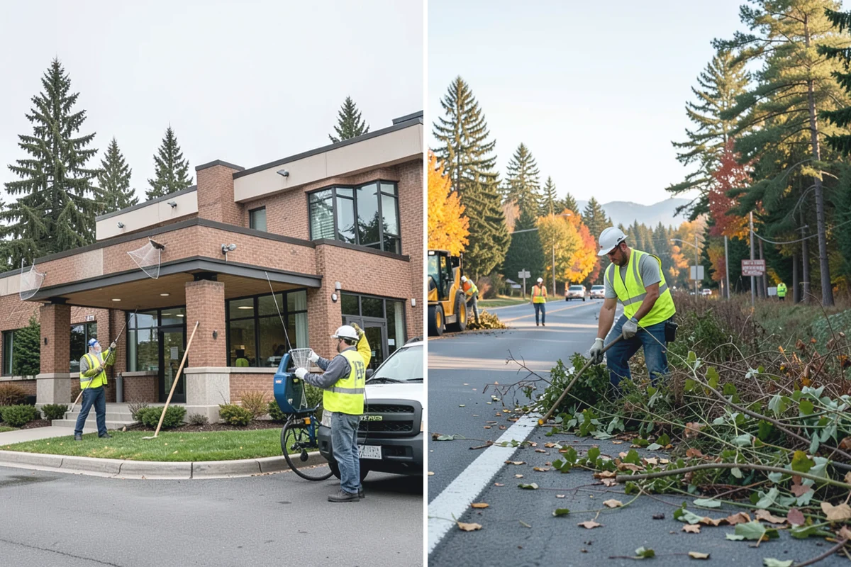 Dumpster Pad Cleaning in Marysville, Snohomish County, WA - Coordinate timing around collection and enclosure access