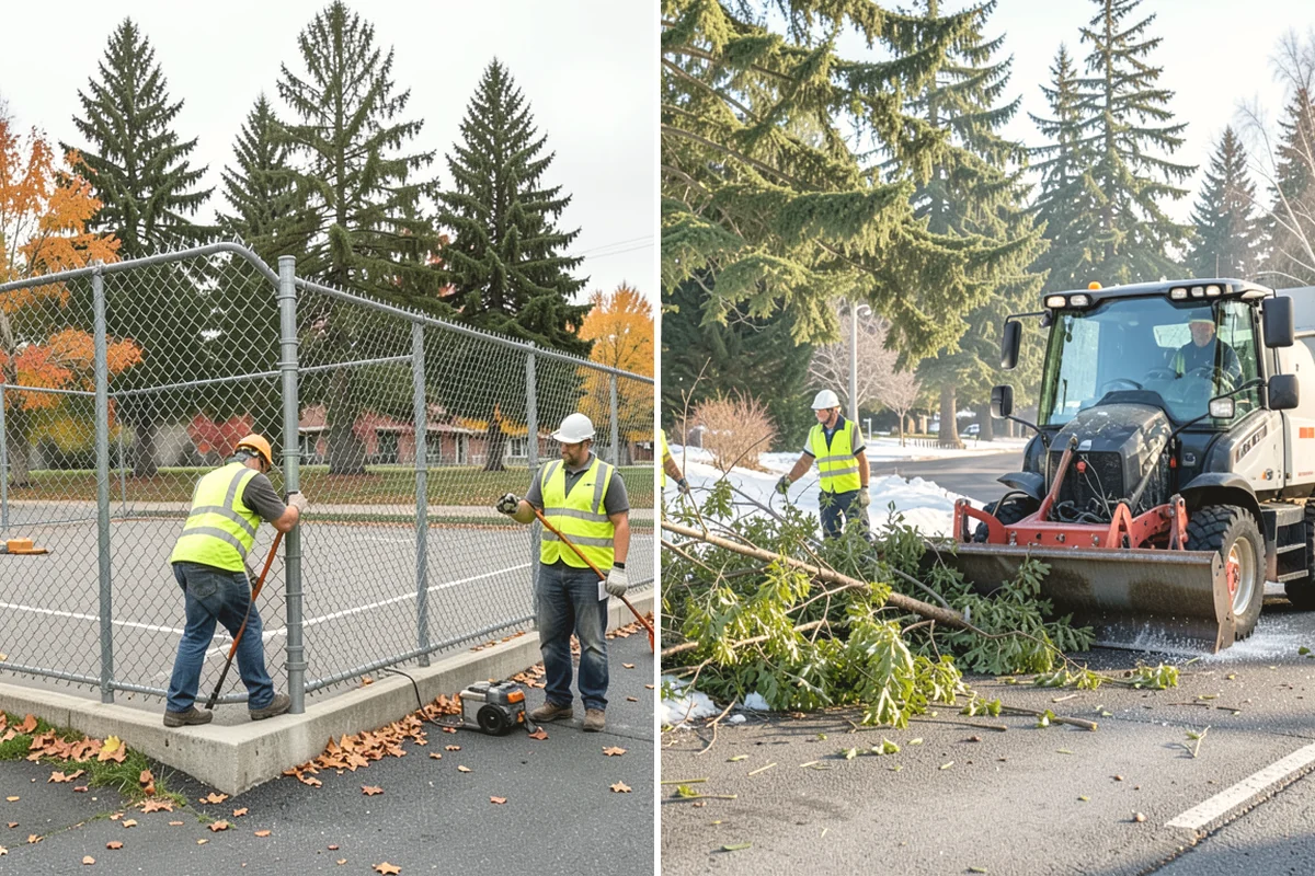 Dumpster Pad Cleaning in Monroe, Snohomish County, WA - Coordinate timing around collection and enclosure access