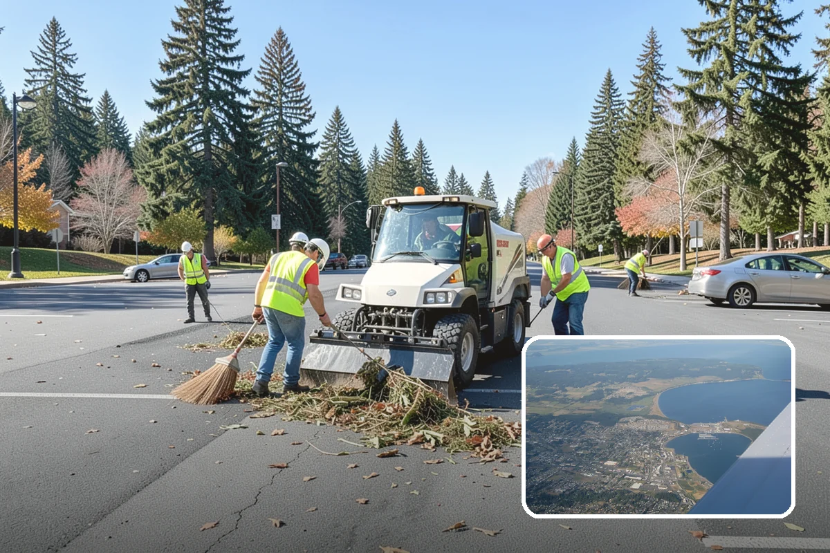 Dumpster Pad Cleaning in Oak Harbor, Island County, WA - Controls odor and deters pests at refuse enclosures