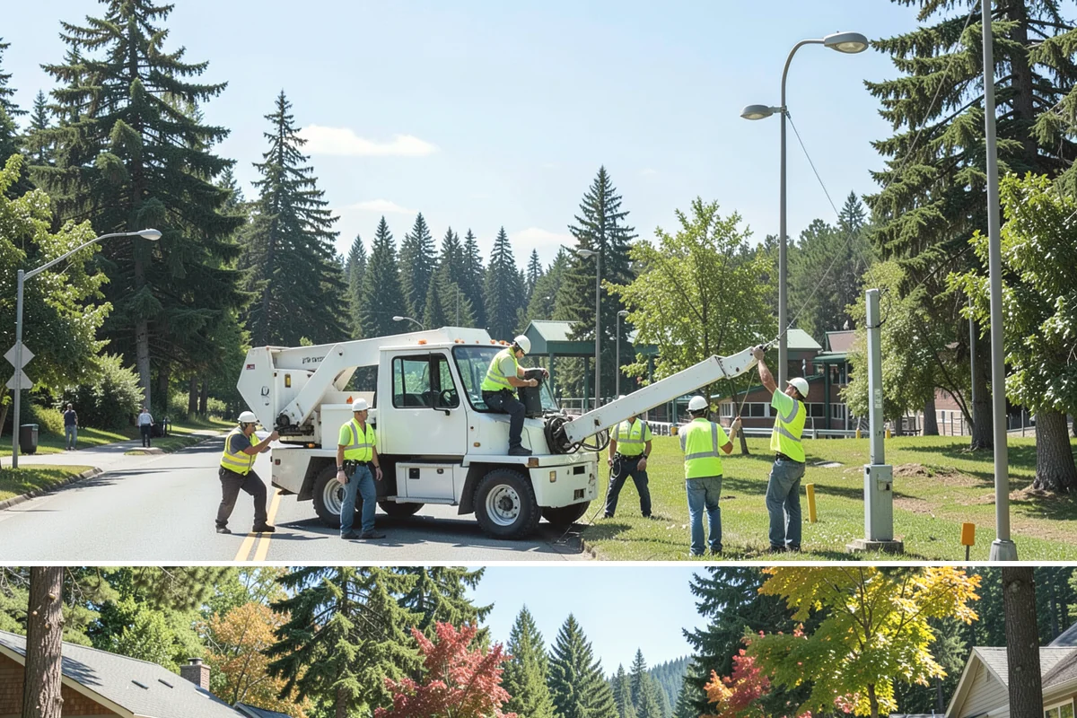 Dumpster Pad Cleaning in Orting, Pierce County, WA - Dumpster-pad cleaning benefits from increased frequency in warm summer months when odor and pest activity peak, but is valuable...