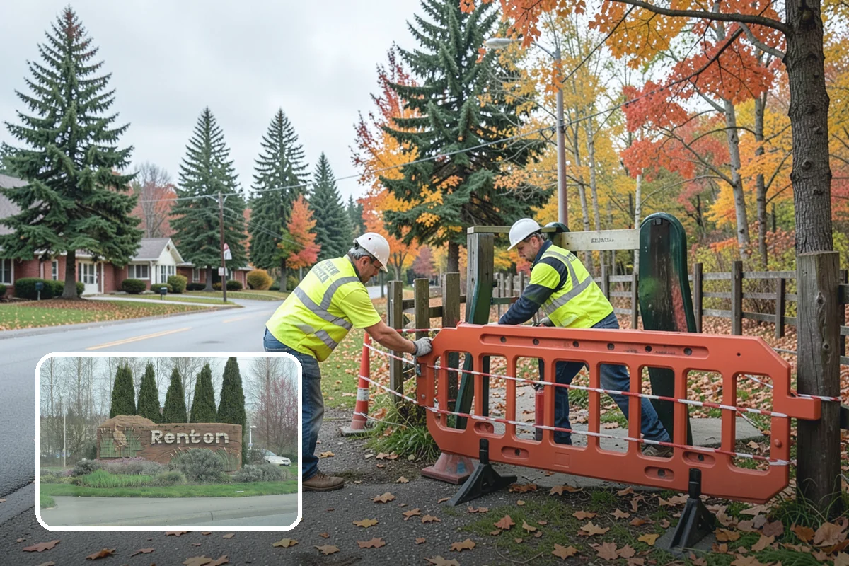 Dumpster Pad Cleaning in Renton, King County, WA - Controls odor and deters pests at refuse enclosures