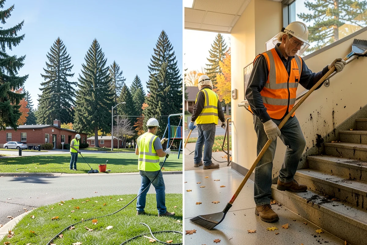 Dumpster Pad Cleaning in Seattle, King County, WA - Coordinate timing around collection and enclosure access