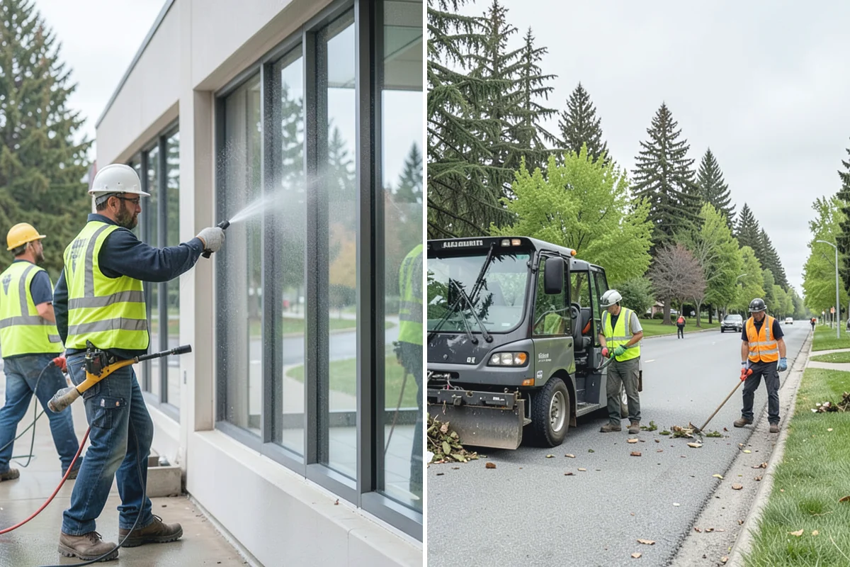 Dumpster Pad Cleaning in Skykomish, King County, WA - Coordinate timing around collection and enclosure access