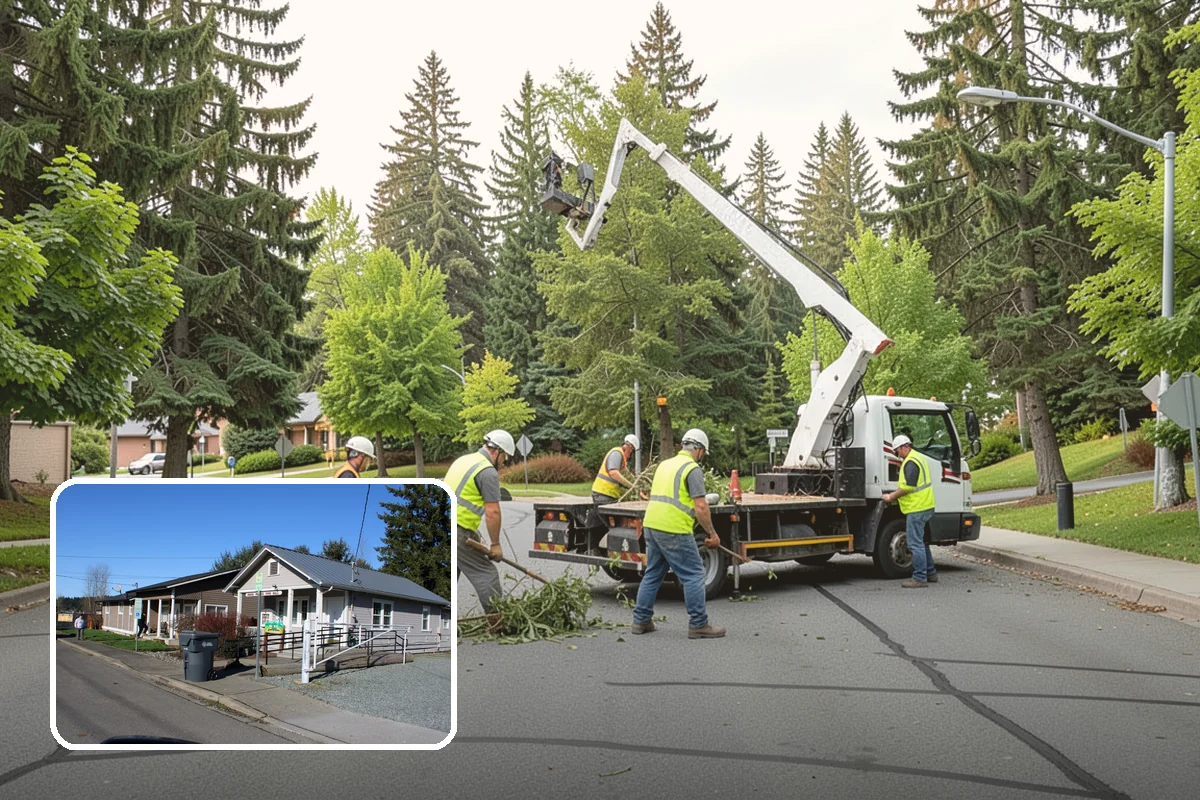 Dumpster Pad Cleaning in South Prairie, Pierce County, WA - Controls odor and deters pests at refuse enclosures
