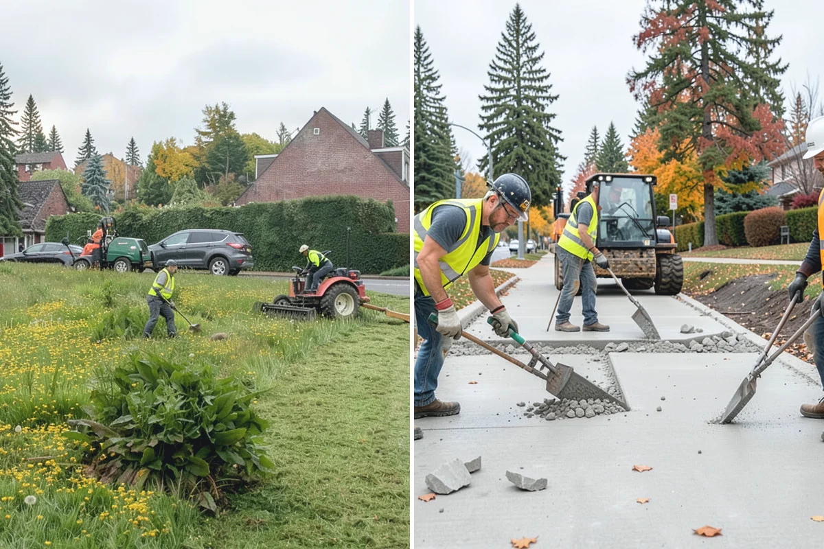 Dumpster Pad Cleaning in South Prairie, Pierce County, WA - Coordinate timing around collection and enclosure access