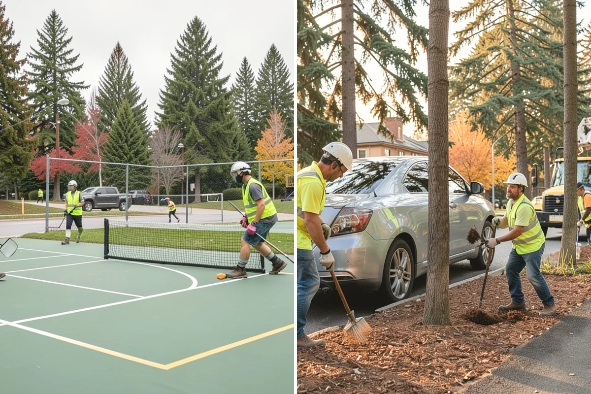 Dumpster Pad Cleaning in Yarrow Point, King County, WA - Coordinate timing around collection and enclosure access