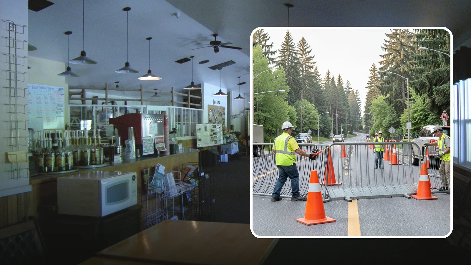 Emergency Barricades in Black Diamond, King County, WA - Rapid deployment of barricades to secure hazards, close failed roadways, and protect the public during incidents.