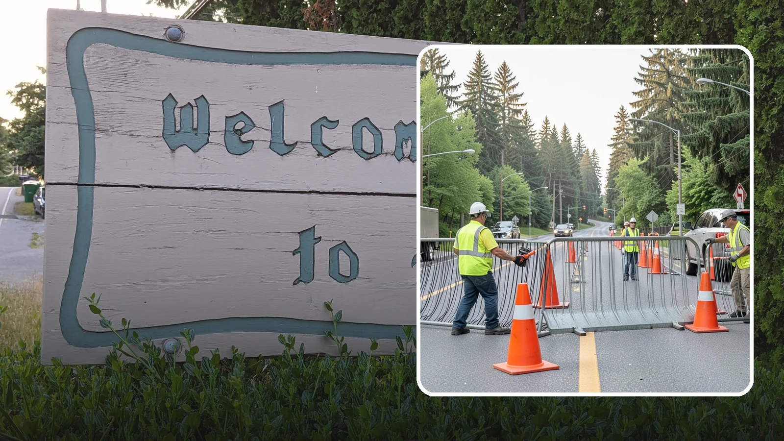 Emergency Barricades in Brier, Snohomish County, WA - Rapid deployment of barricades to secure hazards, close failed roadways, and protect the public during incidents.
