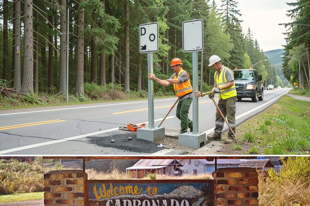 Emergency Barricades in Carbonado, Pierce County, WA - Barricade demand rises during the wet season from November through March when washouts and slope failures force sudden closures.