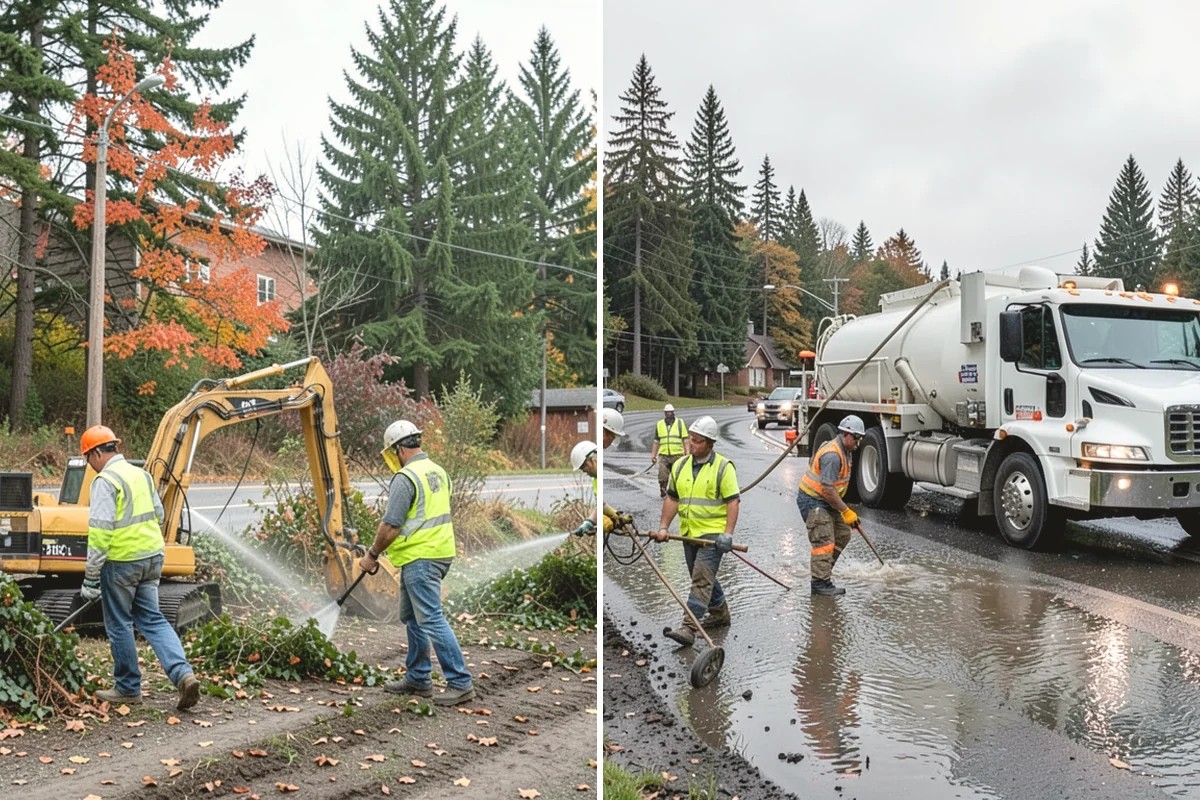 Emergency Barricades in Carnation, King County, WA - Confirm hazard location and required closure extent with agency staff
