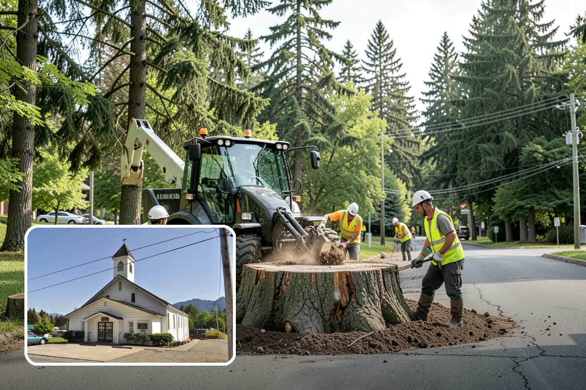Emergency Barricades in Concrete, Skagit County, WA - Secures hazardous areas within hours using compliant devices
