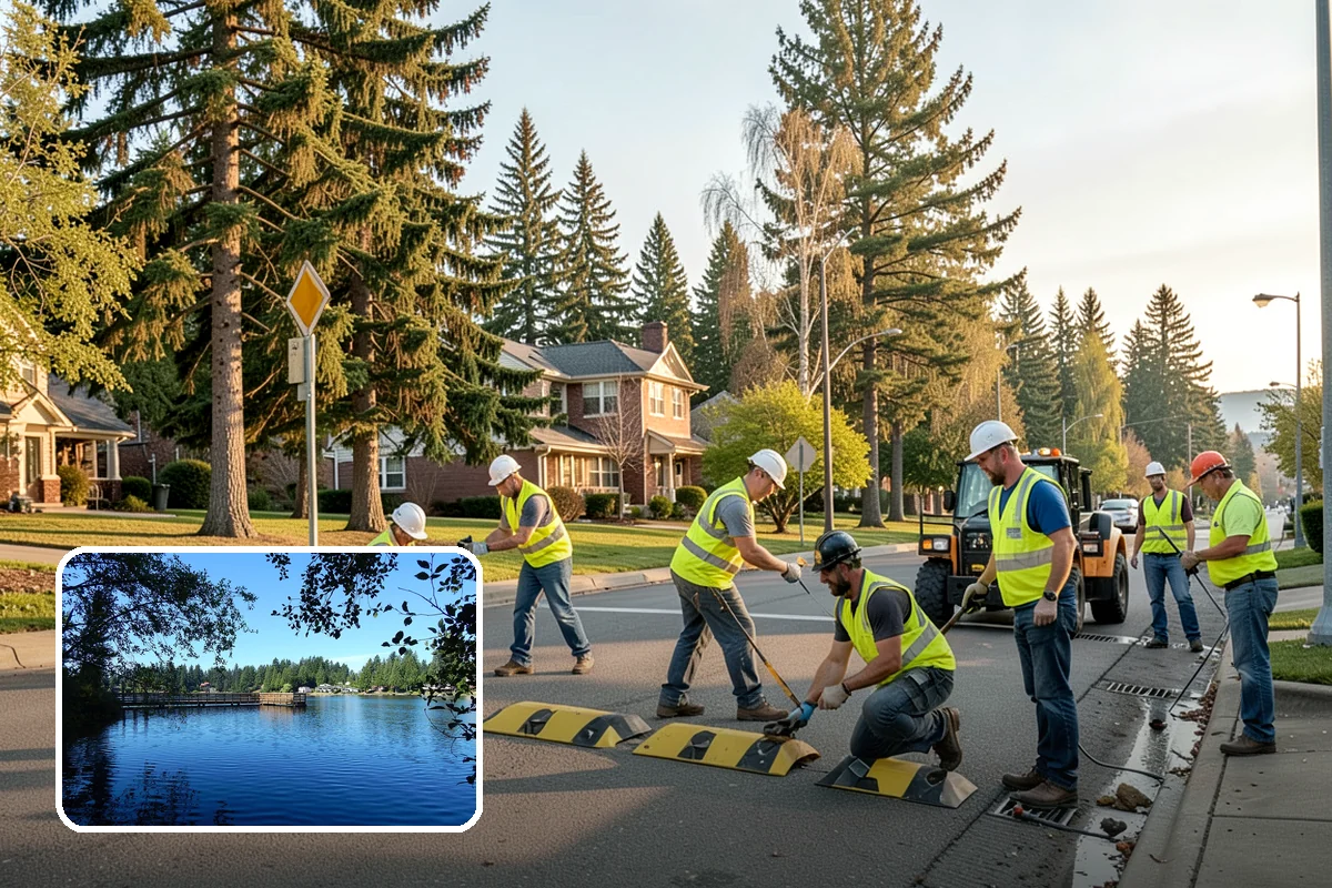 Emergency Barricades in Federal Way, King County, WA - Secures hazardous areas within hours using compliant devices
