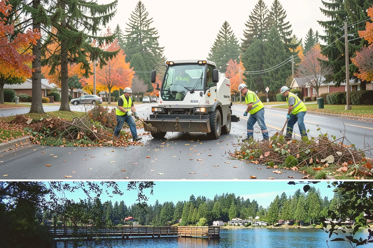 Emergency Barricades in Federal Way, King County, WA - Barricade demand rises during the wet season from November through March when washouts and slope failures force sudden closures.