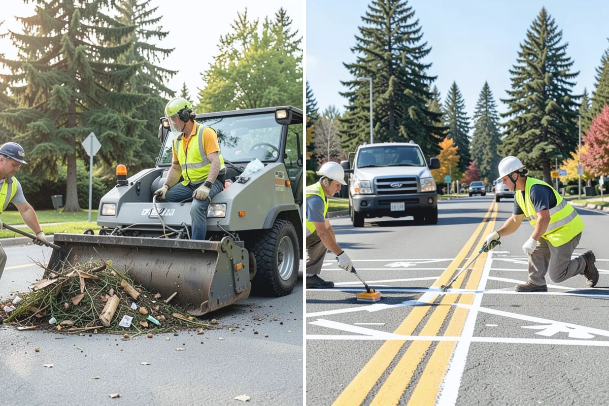Emergency Barricades in Gold Bar, Snohomish County, WA - Confirm hazard location and required closure extent with agency staff