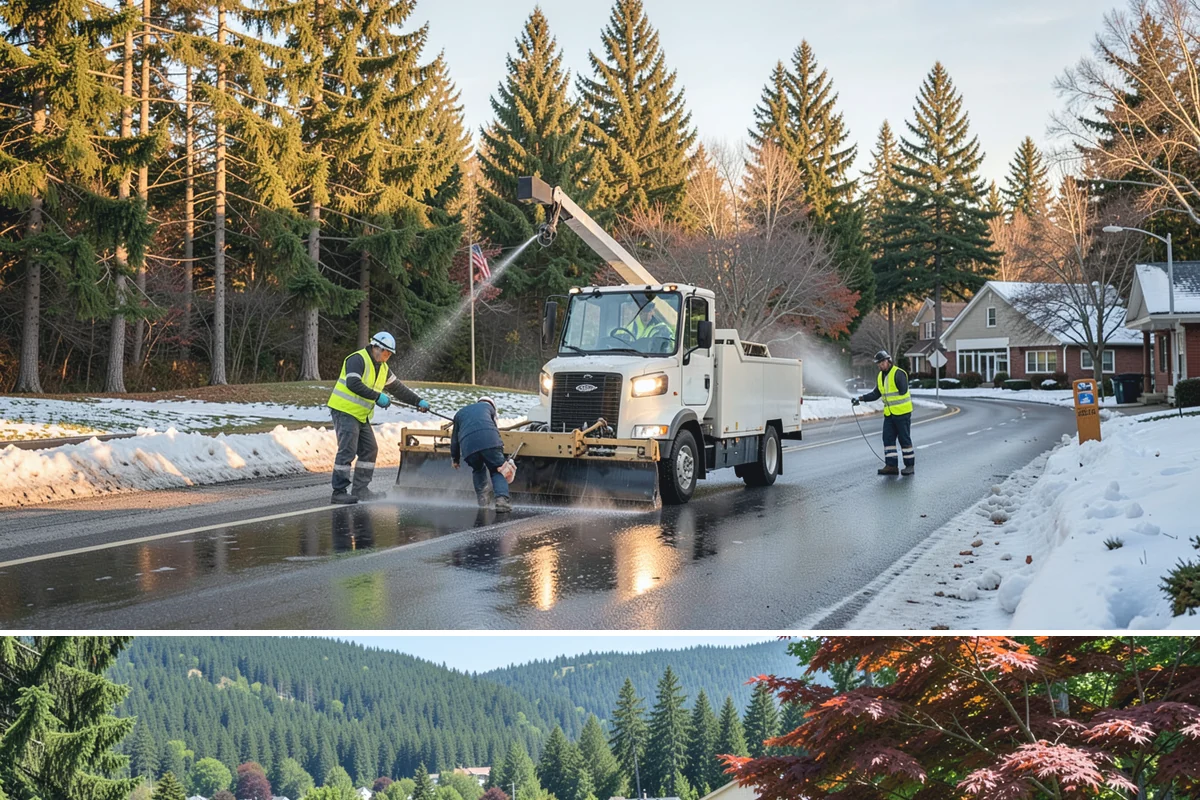 Emergency Barricades in Index, Snohomish County, WA - Barricade demand rises during the wet season from November through March when washouts and slope failures force sudden closures.