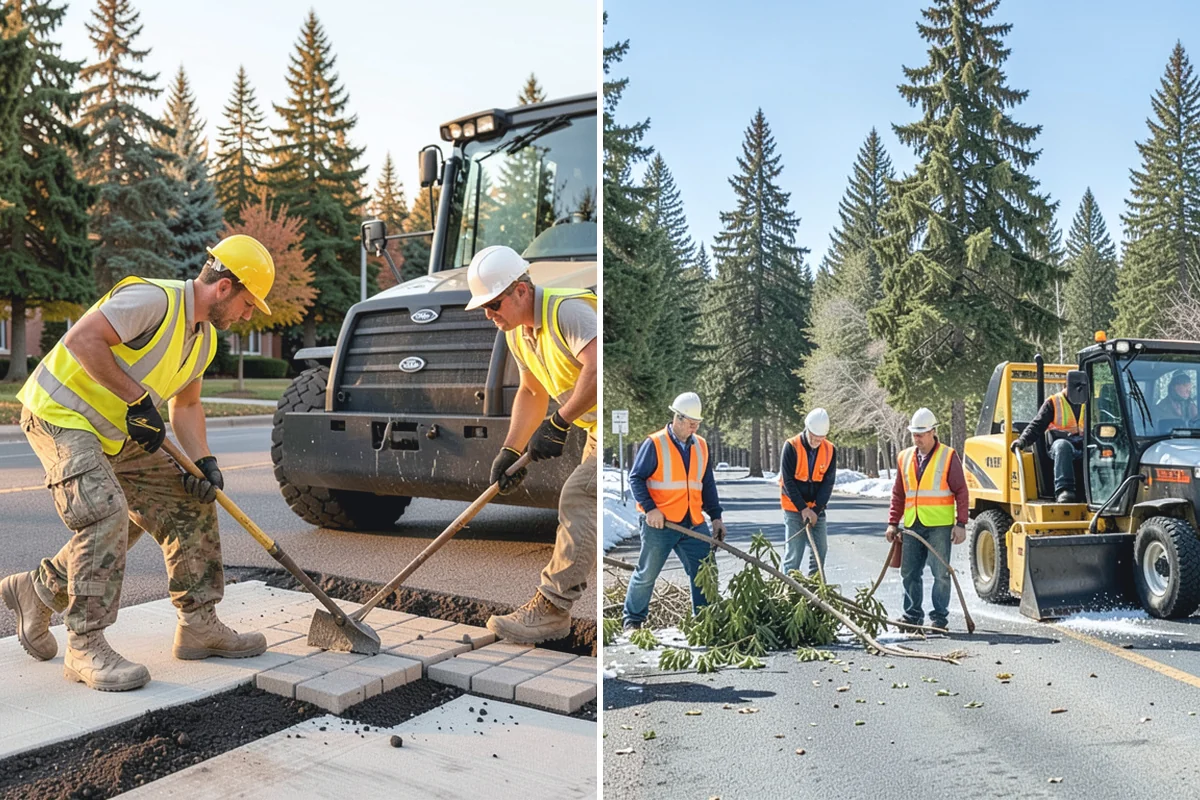 Emergency Barricades in Medina, King County, WA - Confirm hazard location and required closure extent with agency staff