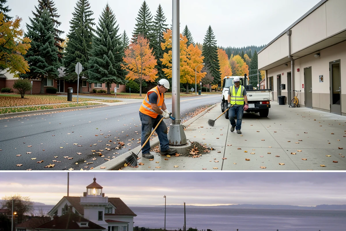 Emergency Barricades in Mukilteo, Snohomish County, WA - Barricade demand rises during the wet season from November through March when washouts and slope failures force sudden closures.