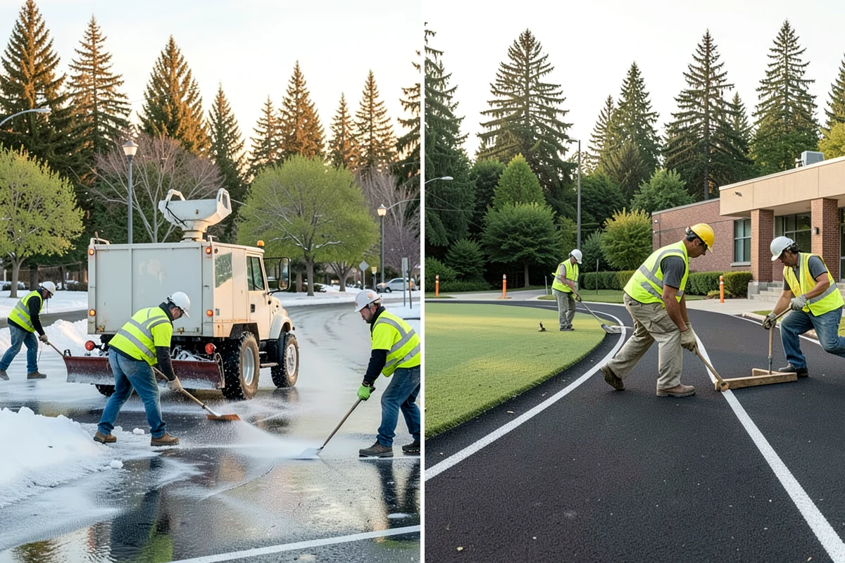 Emergency Barricades in Normandy Park, King County, WA - Confirm hazard location and required closure extent with agency staff