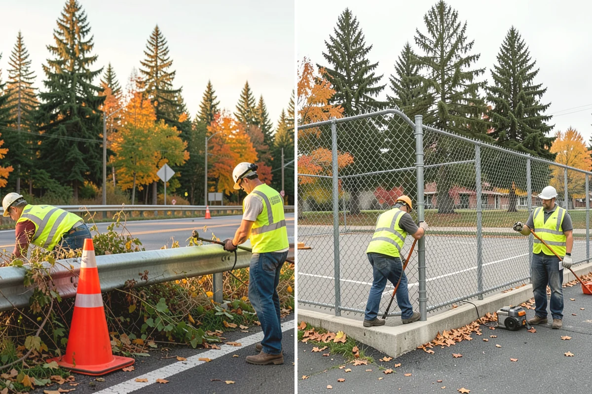 Emergency Barricades in Oak Harbor, Island County, WA - Confirm hazard location and required closure extent with agency staff