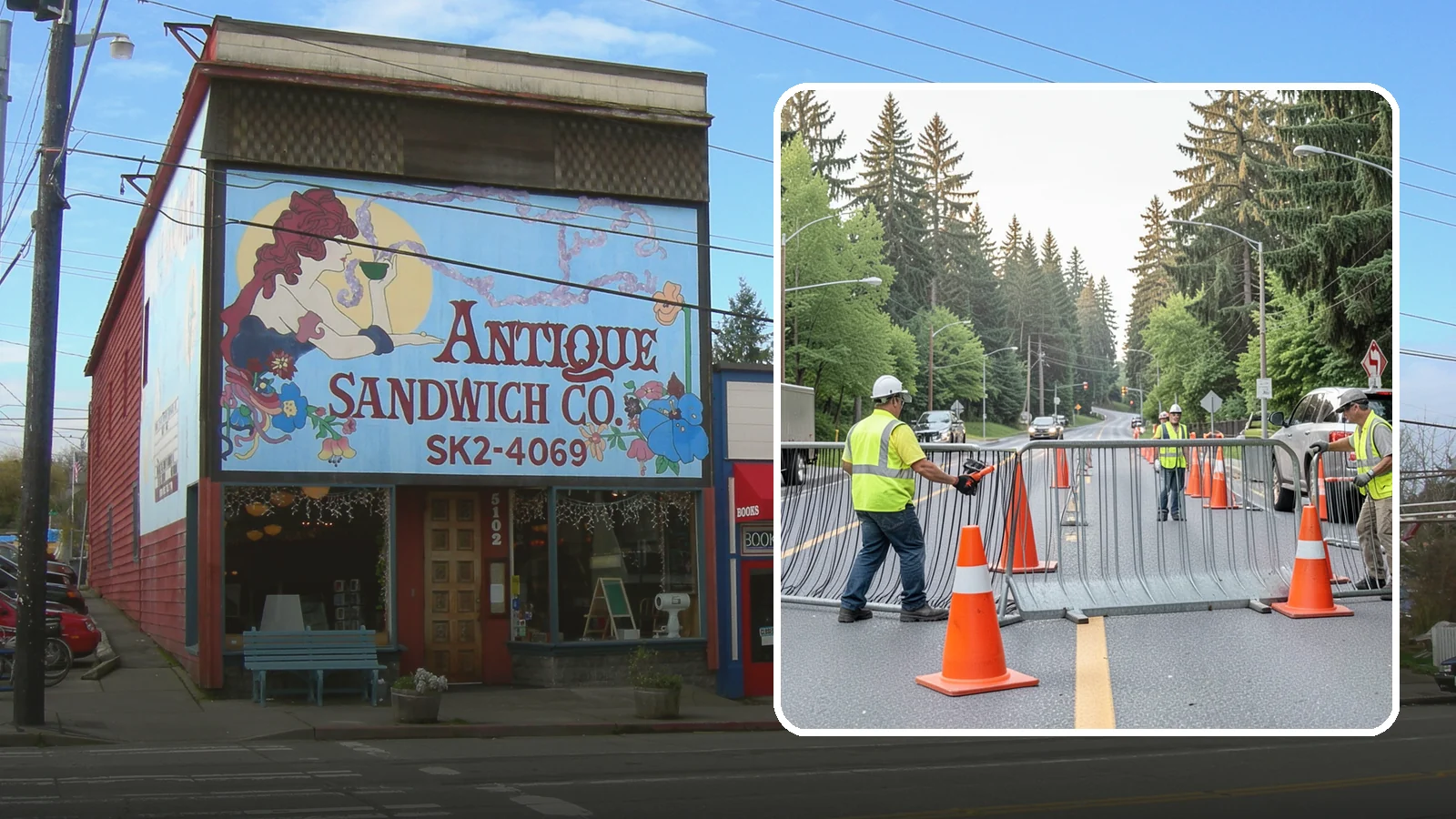 Emergency Barricades in Ruston, Pierce County, WA - Rapid deployment of barricades to secure hazards, close failed roadways, and protect the public during incidents.