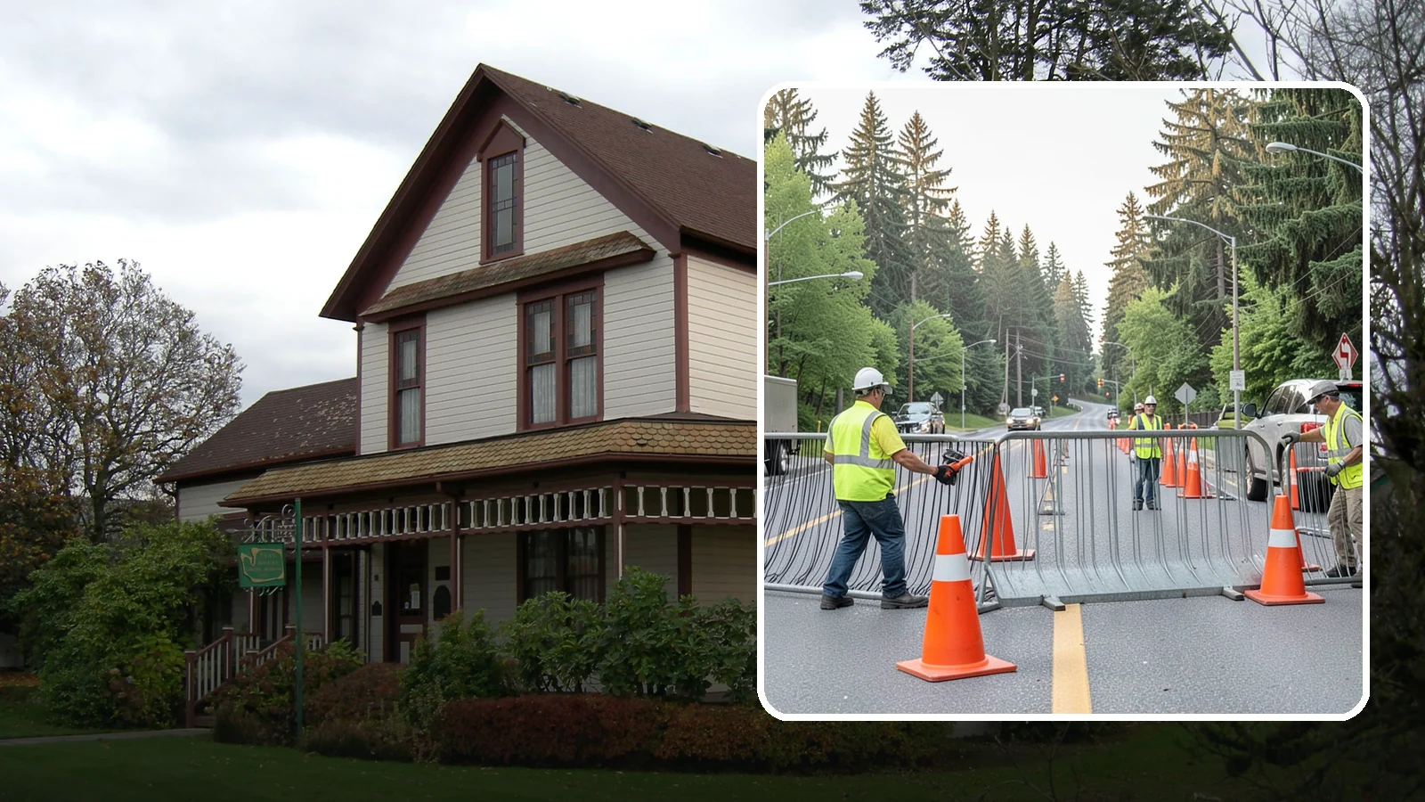 Emergency Barricades in Sumner, Pierce County, WA - Rapid deployment of barricades to secure hazards, close failed roadways, and protect the public during incidents.