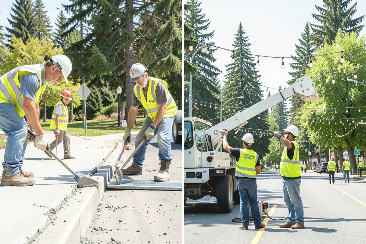 Emergency Barricades in Tacoma, Pierce County, WA - Confirm hazard location and required closure extent with agency staff