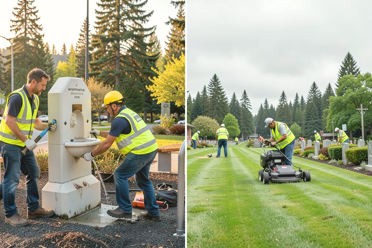 Emergency Barricades in Yarrow Point, King County, WA - Confirm hazard location and required closure extent with agency staff