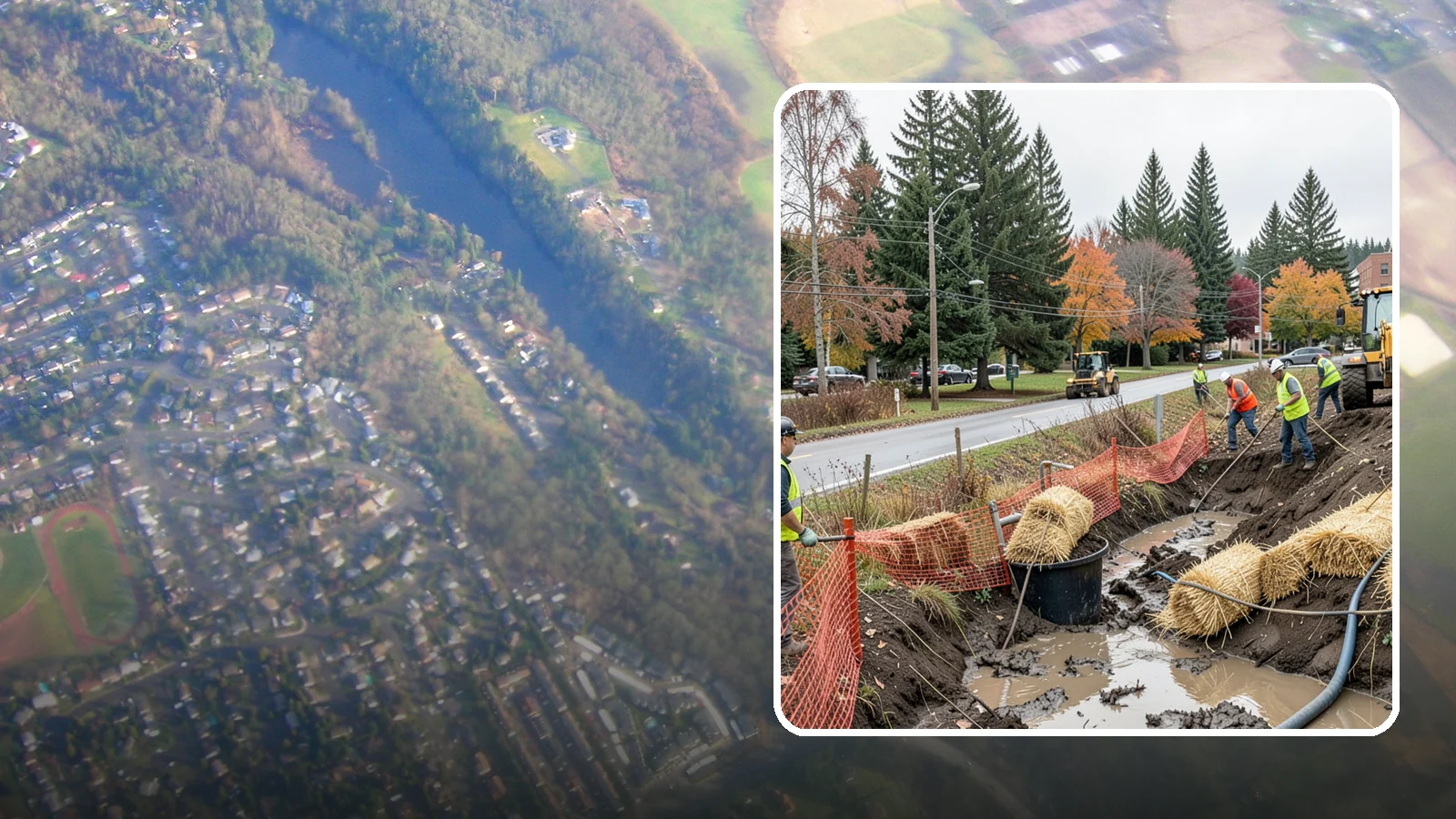 Emergency Erosion Control in Algona, King County, WA - Immediate erosion measures to protect slopes, waterways, and public infrastructure during and after storm events.