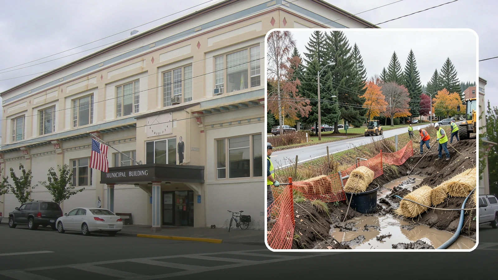 Emergency Erosion Control in Anacortes, Skagit County, WA - Immediate erosion measures to protect slopes, waterways, and public infrastructure during and after storm events.