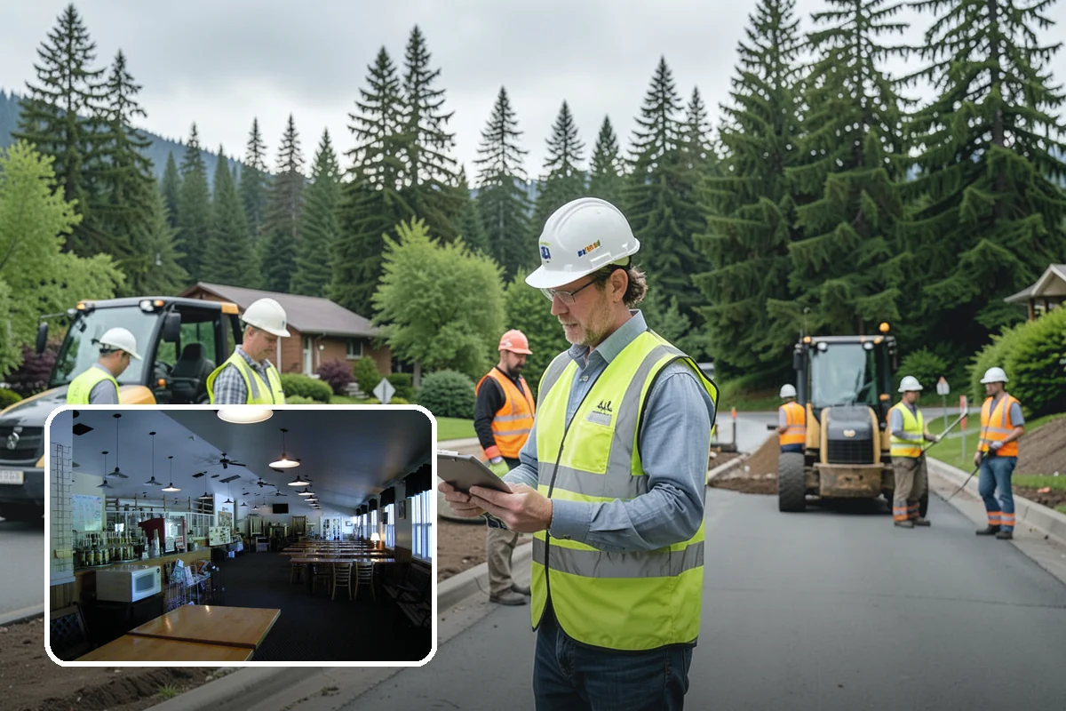 Emergency Erosion Control in Black Diamond, King County, WA - Stabilizes failing slopes before erosion damages infrastructure