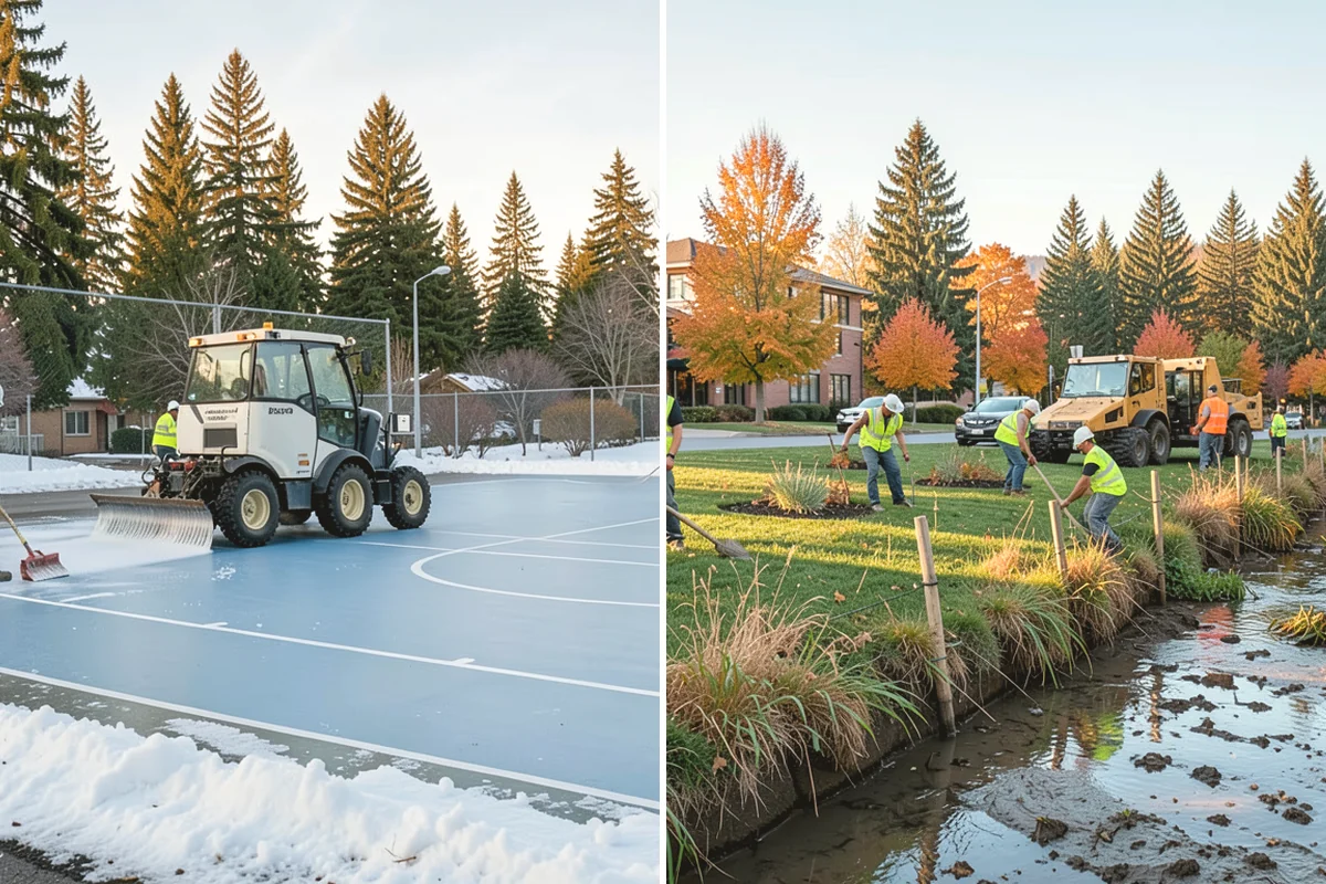 Emergency Erosion Control in Black Diamond, King County, WA - Assess the erosion threat and identify runoff pathways